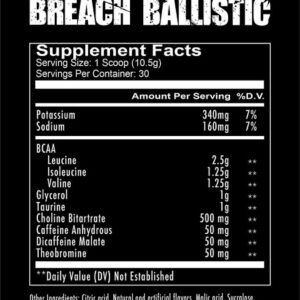 Redcon1 Breach Ballistic (BCAA) 30 Serv. – Bild 2