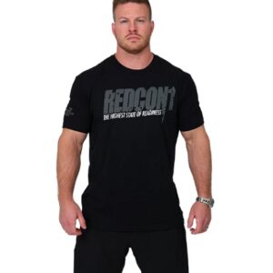 Redcon1 T-Shirt OG schwarz/schwarz – Bild 1