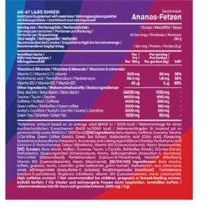 AK47 Labs Shred 250g – Bild 2