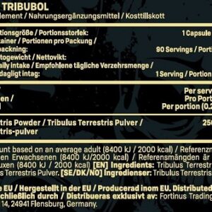AK47 Labs Tribubol 90 Kapseln – Bild 2