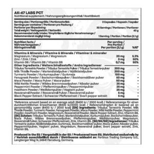 AK47 Labs PCT 90 Kapseln – Bild 2