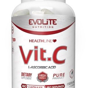 Evolite Nutrition - Vitamin C 500mg (180 Kaps.) – Bild 1