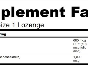 Swanson B-12 with Folic Acid 60 Tabl. – Bild 2