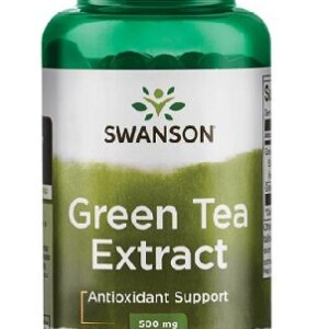 Swanson Green Tea Extract 500mg (60 Kaps) – Bild 1