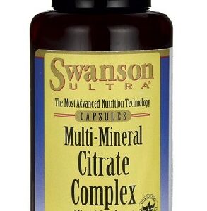 Swanson Multi-Mineral Citrate Complex 60 Kaps. – Bild 1