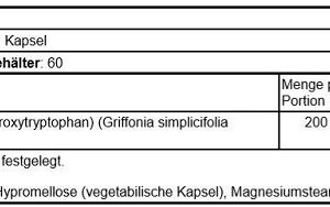 Swanson 5-HTP 200mg 60 veggy Kapseln – Bild 2