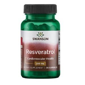 Swanson Resveratrol 30 Kapseln – Bild 1