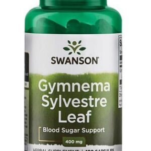 Swanson Gymnema Sylvestre 400mg 100 Kapseln – Bild 1