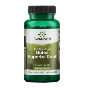 Swanson Butea Superba Root 400mg - 60 Kapseln – Bild 1