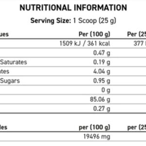 Applied Nutrition Clear IsoWhey 875g – Bild 2