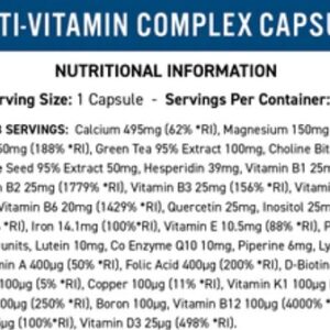 Applied Nutrition Multi-Vitamin Complex 90 Kapseln – Bild 2