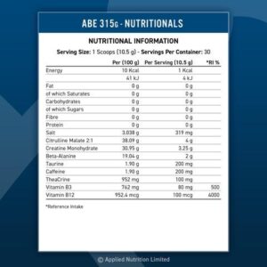 Applied Nutrition A.B.E PROBE 10x12,5g – Bild 2