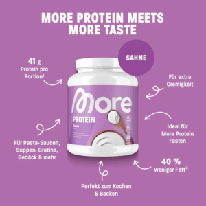 More Nutrition Protein Sahne Sauce 600g – Bild 2