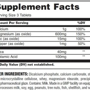 Universal Animal Cal-Mag-Zinc 100 Tabletten – Bild 2