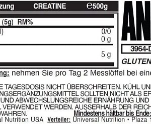 Universal Animal Creatine Powder 500g – Bild 2