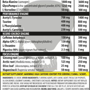 Genius Nutrition - Warcry 400g /ACHTUNG INAKTIV!!! – Bild 2
