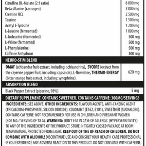 Genius Nutrition Fury Extreme 400g – Bild 2