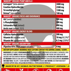 Genius Nutrition - Warcry Origins 300g – Bild 2