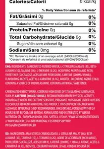 Genius Nutrition Warcry PWO Drink (24 x 330 ml) - Pears of Transilvania – Bild 6