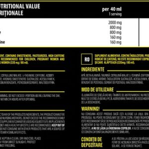 Genius Nutrition - Fury Extreme Shot (12x80ml) – Bild 2