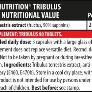 Genius Nutrition Tribulus 90 Tabletten – Bild 2