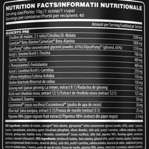 Genius Nutrition Warcry Pre 400g - Alien Fruits – Bild 2