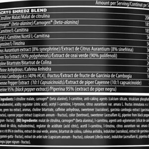 Genius Nutrition Warcry Shredz 30 Serv. 300g – Bild 2