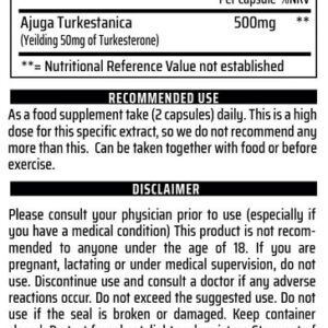 Chemical Warfare Turkesterone Elite 60 Kapseln – Bild 2