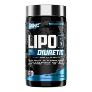 Nutrex Lipo 6 Black DIURETIC 80 Kapseln – Bild 1
