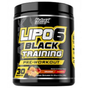 Nutrex Lipo 6 Black TRAINING Pre-Workout 201g (30 Serv) – Bild 1