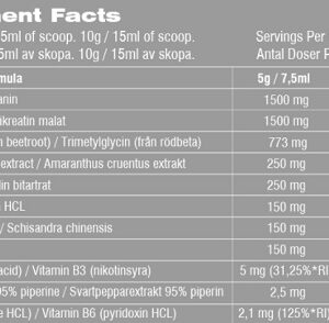 Swedish Supplements Fucked Up Joker 300g – Bild 3