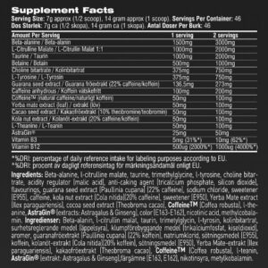 Swedish Supplements Crazy 8 325g – Bild 2