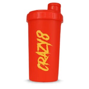 Swedish Supplements Shaker 700ml Crazy 8 Red – Bild 1