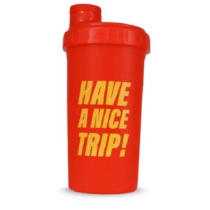 Swedish Supplements Shaker 700ml Crazy 8 Red – Bild 2