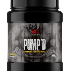 XXL Nutrition Pump'd 600g – Bild 1