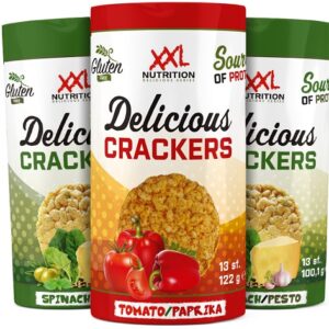 XXL Nutrition Delicious Crackers 122g – Bild 1