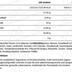 XXL Nutrition Easy Meals 400g – Bild 3