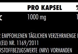 Big Zone Vitamin C 120 Kapseln – Bild 2