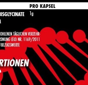 Big Zone Magnesium Bisglycinat 240 Kapseln – Bild 2