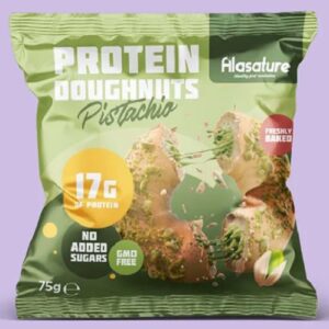 Alasature Protein Doughnuts 8 x 75g - Cookies & Cream – Bild 1