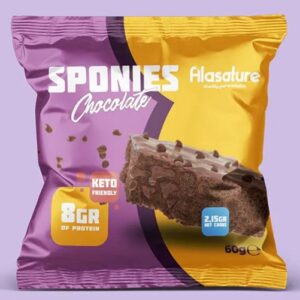 Alasature Sponies (Brownie) 8 x 60g - Chocolate – Bild 1