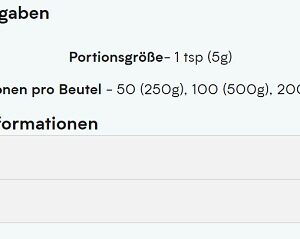 MyProtein Glutamin 1000g – Bild 2