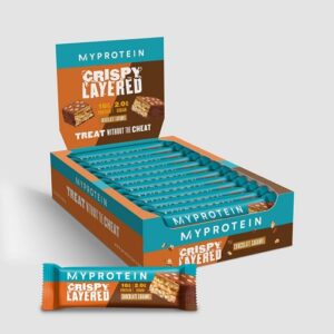 MyProein Crispy Layered Bar 12x58g Double Chocolate – Bild 1