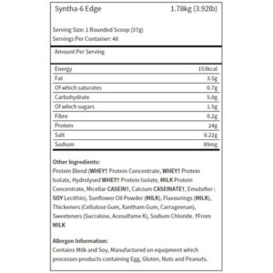 BSN Syntha-6 Edge 4lbs – Bild 2