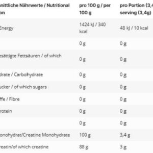 INLEAD Creatine Monohydrate 300g – Bild 2