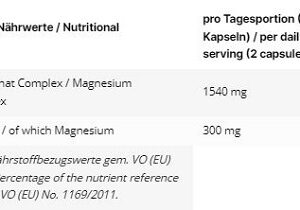 INLEAD Magnesium Bisglycinate 120 Kapseln – Bild 2