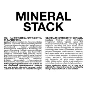 INLEAD Mineral Stack 150 Kapseln – Bild 3