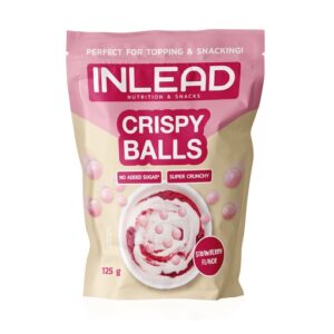 INLEAD Crispy Balls 125g Strawberry – Bild 1