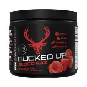 Bucked Up Pre-Workout 260g (25 Serv.) - Blood Raz – Bild 1