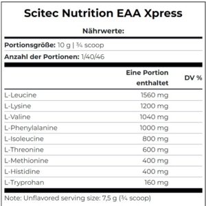 Scitec EAA Xpress 400g – Bild 2